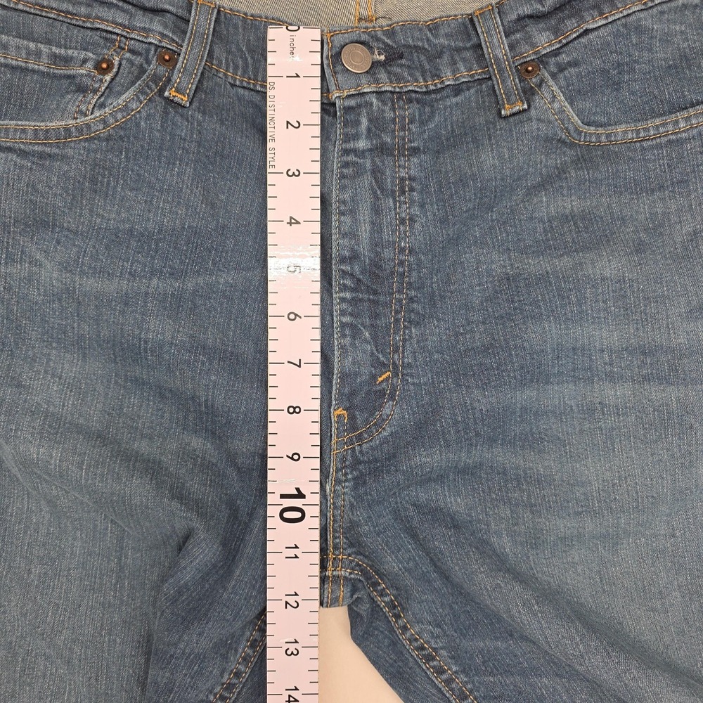 Levi's 541 Jeans Mens 38x34 Blue Athletic Taper Stretch Denim Medium Wash Casual - Picture 4 of 10